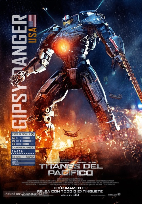 Pacific Rim - Argentinian Movie Poster