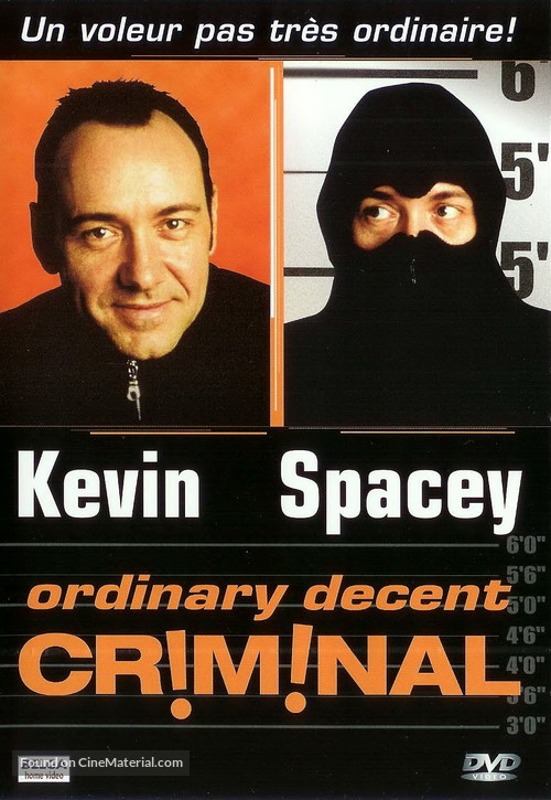 Ordinary Decent Criminal - Belgian DVD movie cover