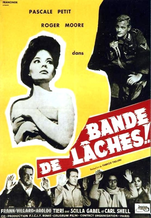 Un branco di vigliacchi - French Movie Poster