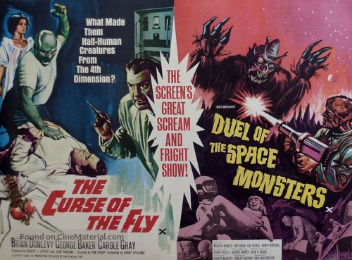 Frankenstein Meets the Spacemonster - British Combo movie poster