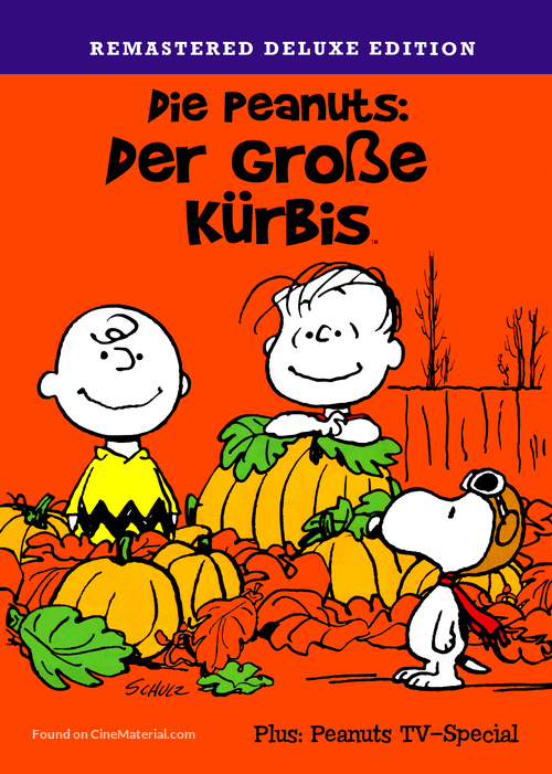 It&#039;s the Great Pumpkin, Charlie Brown - German DVD movie cover