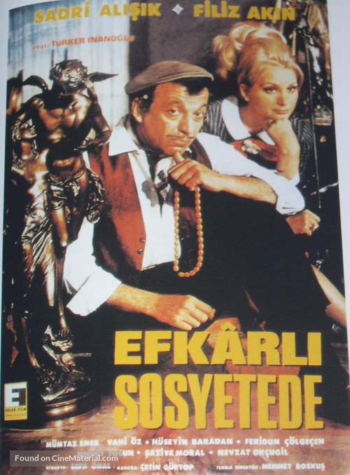 Efkarli sosyetede - Turkish Movie Poster