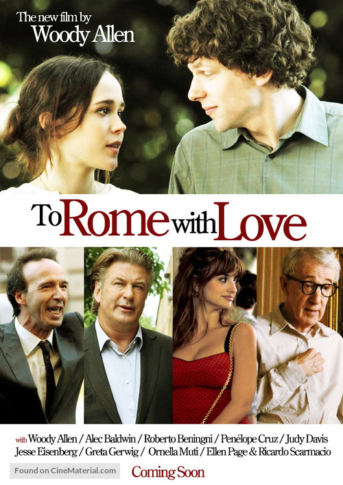 To Rome with Love - Movie Poster