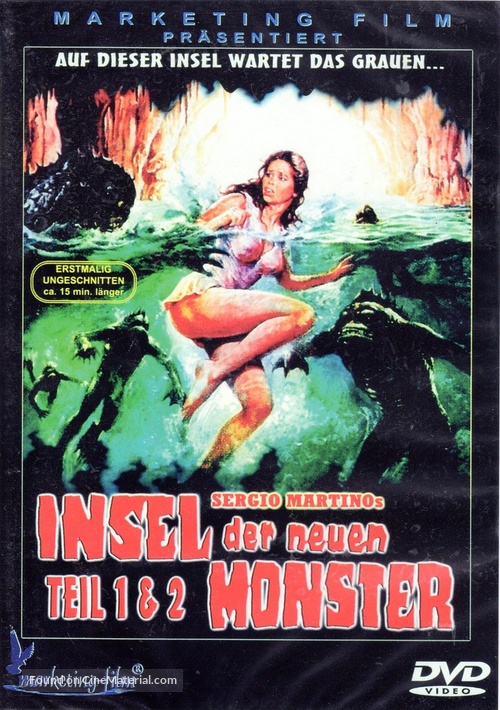 L&#039;isola degli uomini pesce - German DVD movie cover