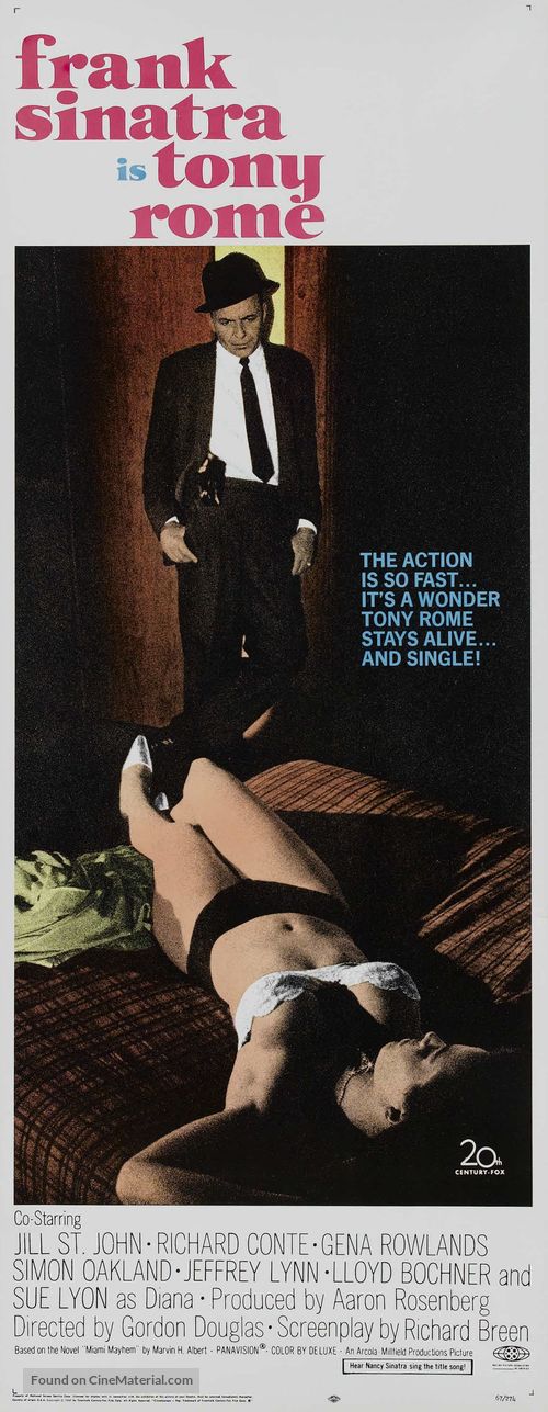 Tony Rome - Movie Poster
