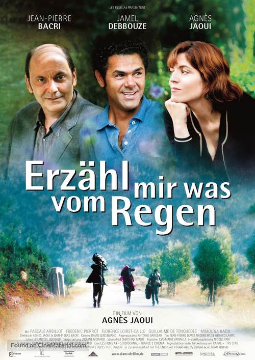 Parlez-moi de la pluie - German Movie Poster