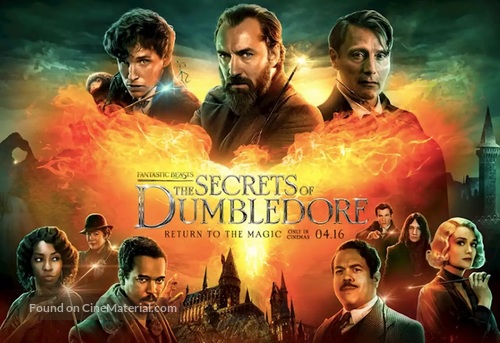 Fantastic Beasts: The Secrets of Dumbledore - Philippine Movie Poster