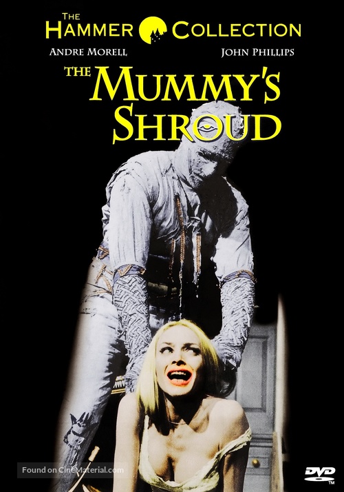 The Mummy&#039;s Shroud - DVD movie cover