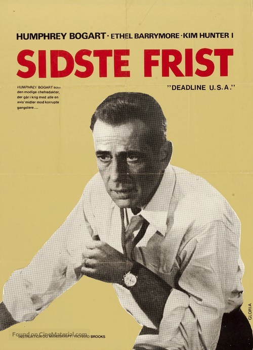 Deadline - U.S.A. - Danish Movie Poster