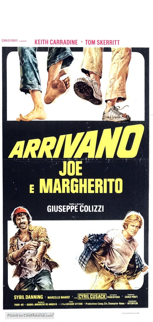 Arrivano Joe e Margherito - Italian Movie Poster
