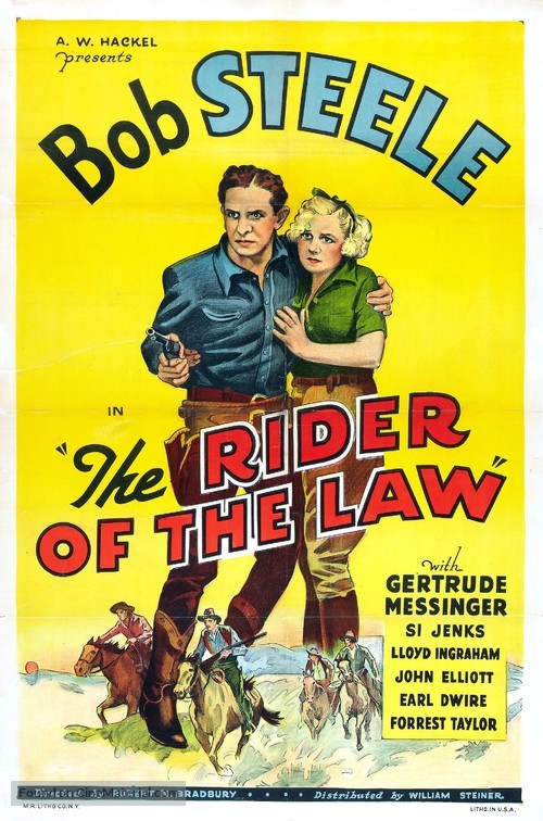 The Rider of the Law - Movie Poster