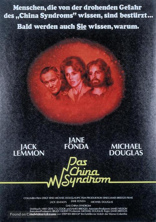 The China Syndrome - German Movie Poster