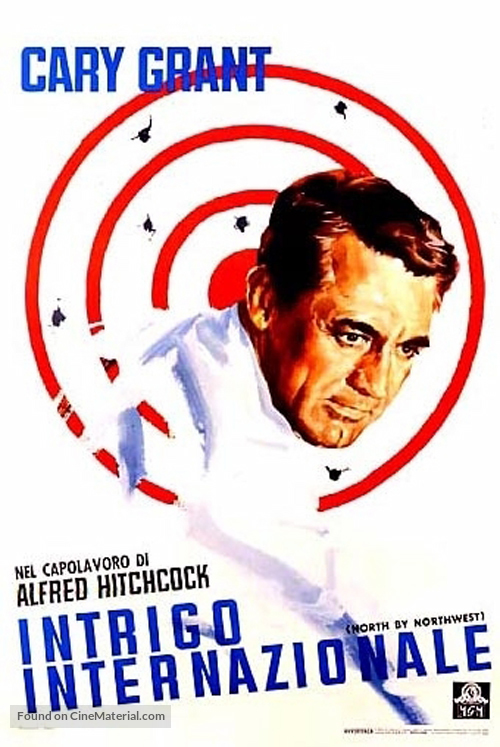 North by Northwest - Italian Movie Poster