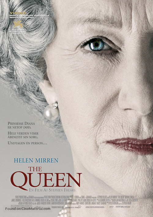 The Queen - Danish Theatrical movie poster