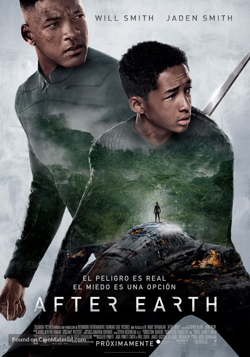 After Earth - Spanish Movie Poster