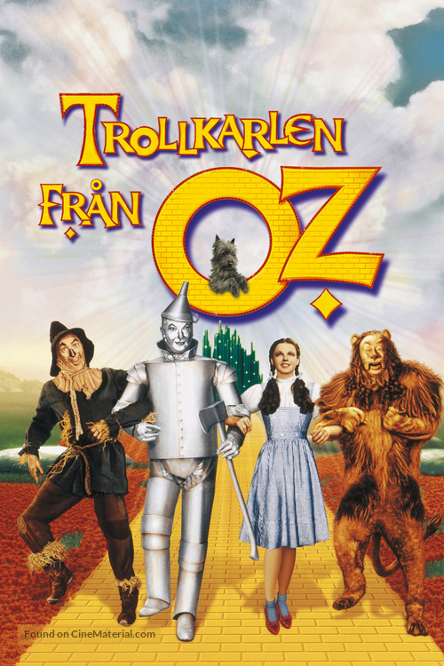 The Wizard of Oz - Swedish DVD movie cover