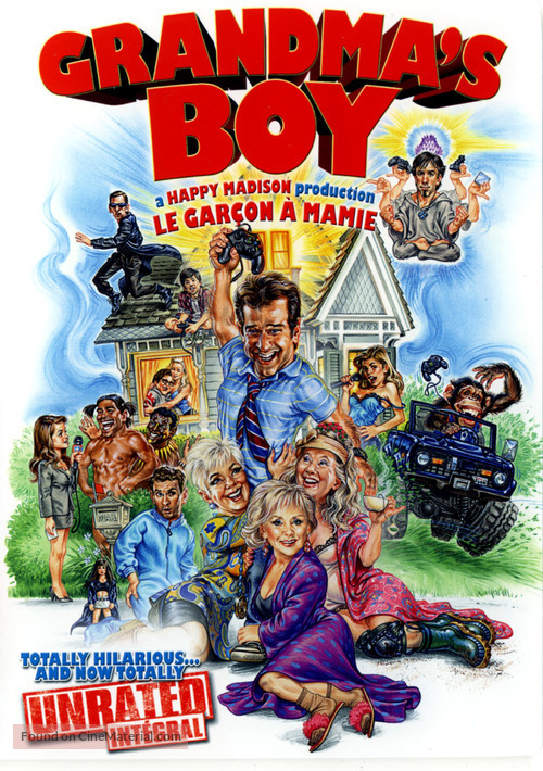 Grandma&#039;s Boy - Canadian DVD movie cover