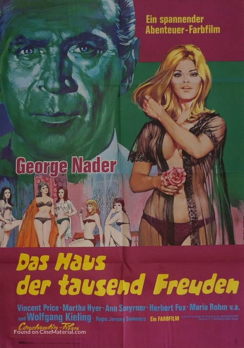 La casa de las mil mu&ntilde;ecas - German Movie Poster