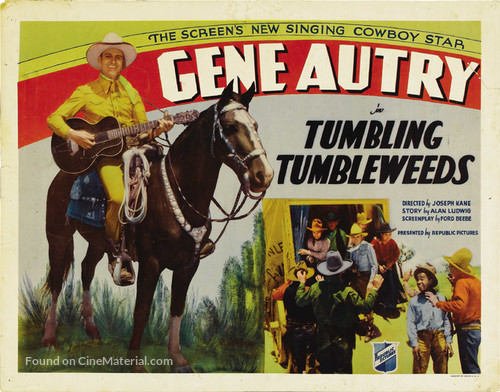 Tumbling Tumbleweeds - Movie Poster