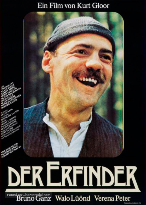 Der Erfinder - German Movie Poster