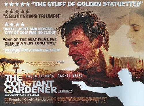 The Constant Gardener - British Movie Poster