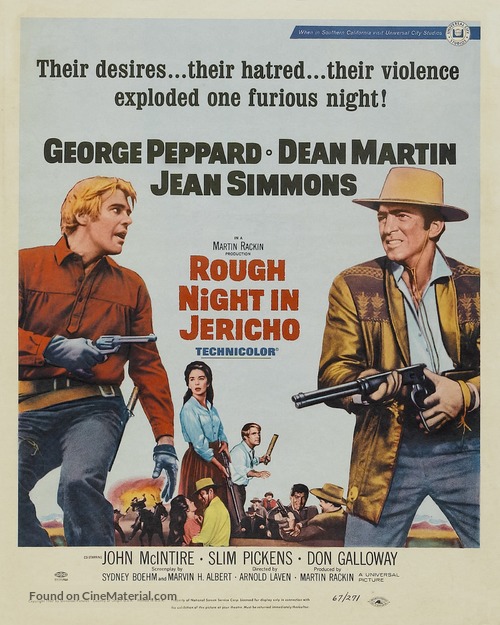 Rough Night in Jericho - Movie Poster