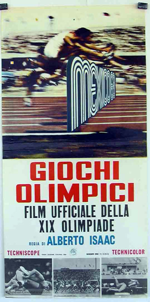 Olimpiada en M&eacute;xico - Italian Movie Poster