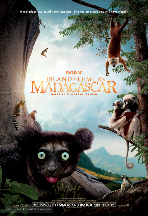 Island of Lemurs: Madagascar - Movie Poster