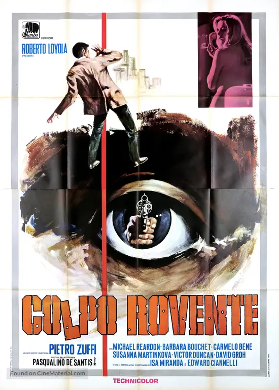 Colpo rovente - Italian Movie Poster