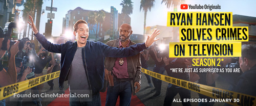 &quot;Ryan Hansen Solves Crimes on Television&quot; - Movie Poster