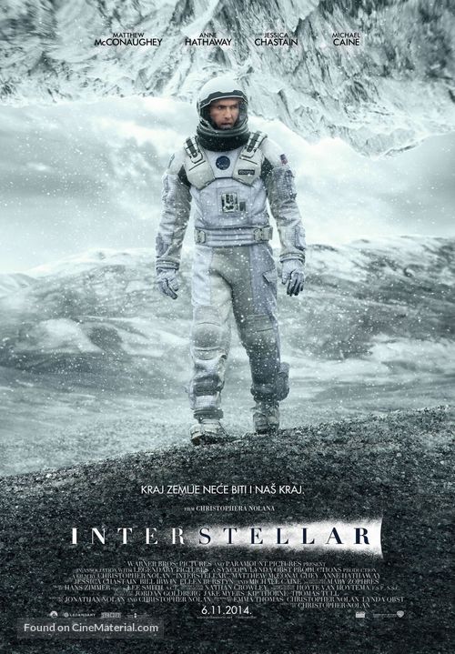 Interstellar - Serbian Movie Poster