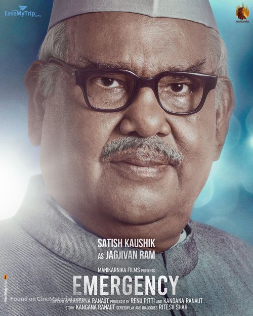 Emergency (2024) Indian movie poster