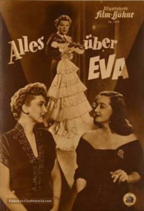 All About Eve - German Movie Poster