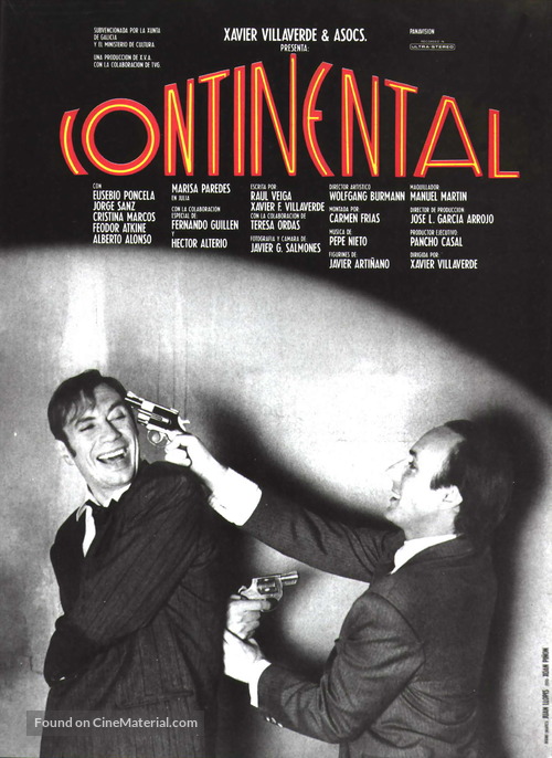 Continental - Spanish poster