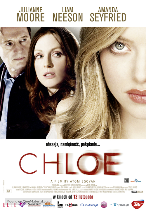 Chloe - Polish Movie Poster