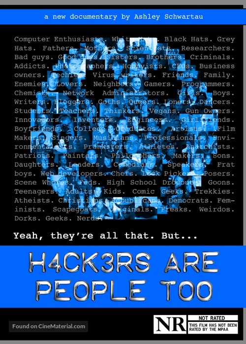 Hackers Are People Too - DVD movie cover