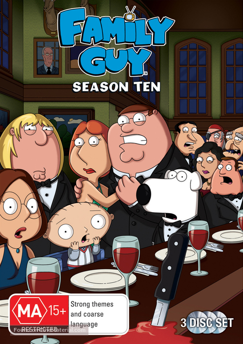 &quot;Family Guy&quot; - Australian DVD movie cover