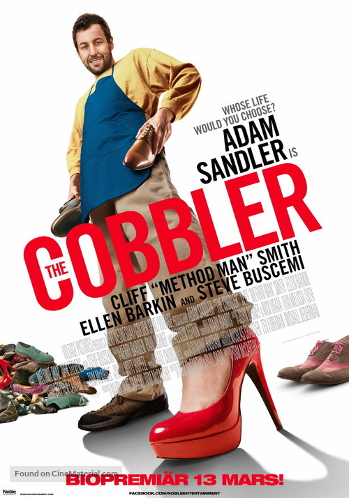 The Cobbler - Swedish Movie Poster