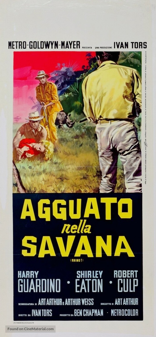 Rhino! - Italian Movie Poster