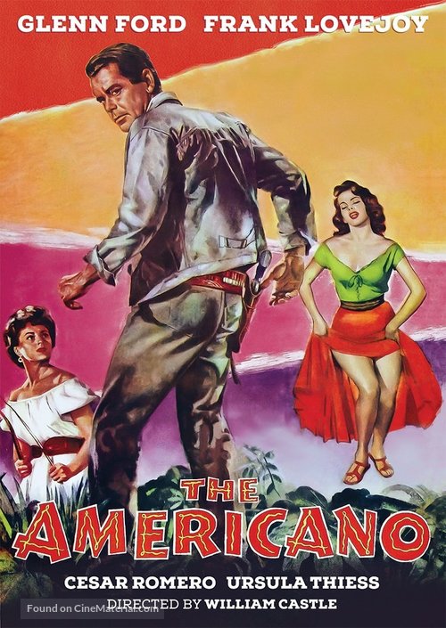 The Americano - DVD movie cover