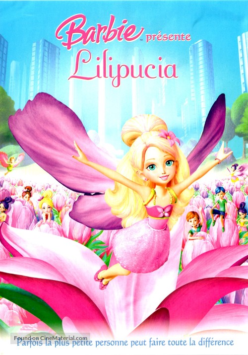 Barbie Presents: Thumbelina - French DVD movie cover