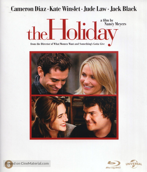 The Holiday - Dutch Blu-Ray movie cover