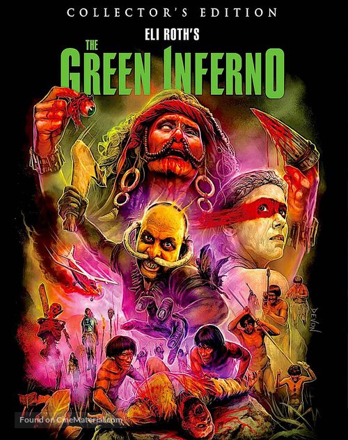 The Green Inferno - Blu-Ray movie cover
