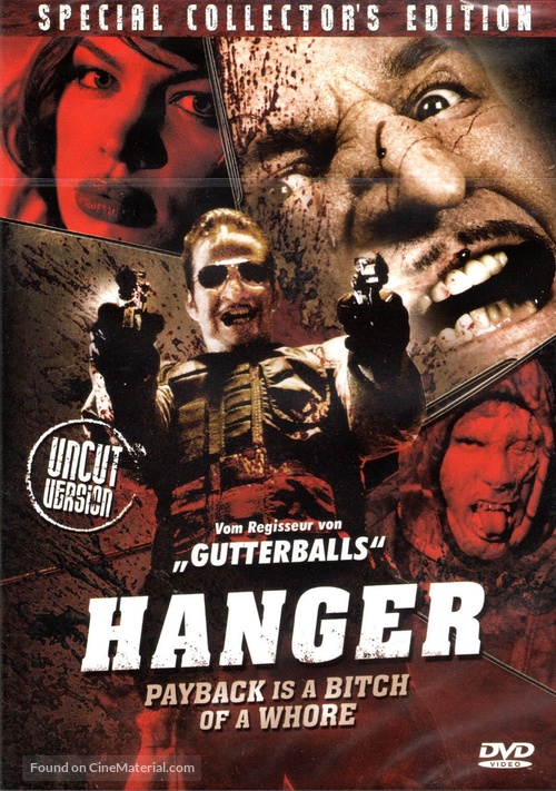 Hanger - Austrian DVD movie cover