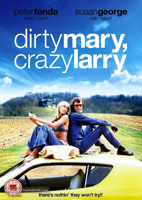 Dirty Mary Crazy Larry - British Movie Cover