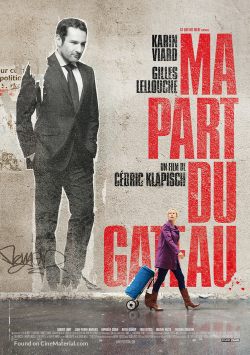 Ma part du g&acirc;teau - French Movie Poster