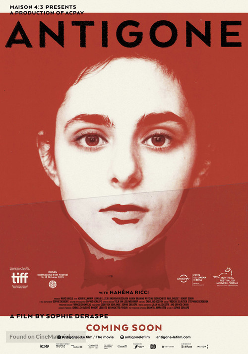 Antigone - Canadian Movie Poster