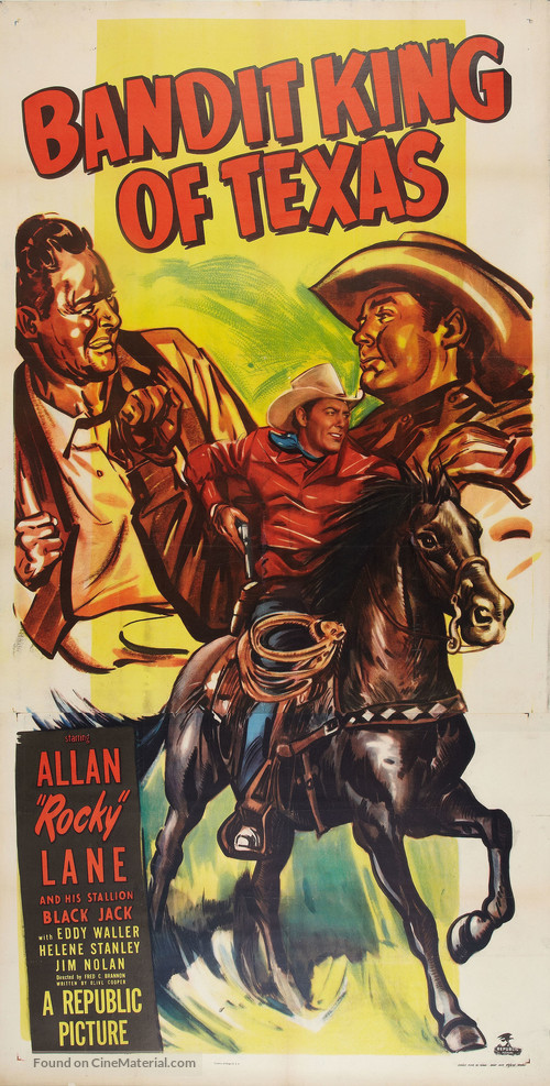 Bandit King of Texas - Movie Poster