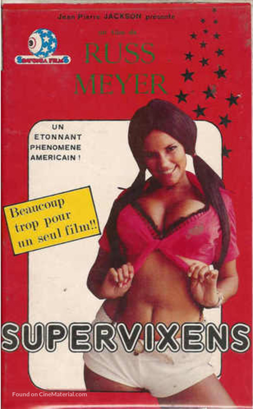 Supervixens - French VHS movie cover