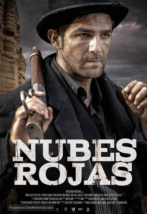 Nubes Rojas - Spanish Movie Poster